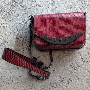 Sam Edelman Circus Red and Black Women's Bag